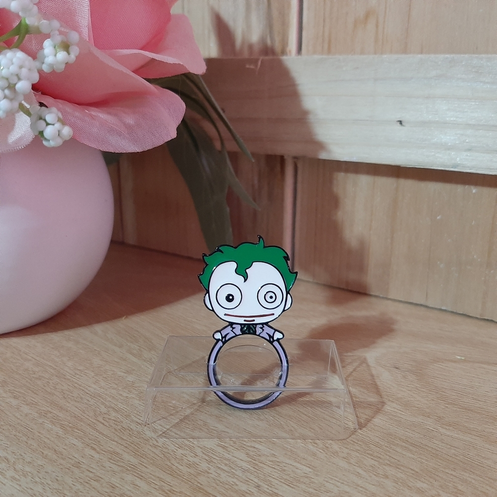 Joker enamel Ring